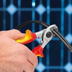 Knipex VDE Cable Shears 6 1/4" (165mm) -Pliers & Cutters Sales Store 3697F A4