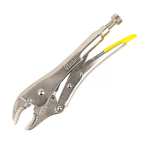 Stanley Curved Jaw Locking Pliers 9" (225mm) 1 Stanley Curved Jaw Locking Pliers 9" (225mm)