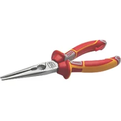 NWS VDE Extra Reach Long Nose Pliers 8" (205mm)
