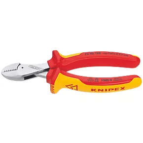 Knipex VDE Diagonal Cutters 6 1/4" (160mm) 2 Knipex VDE Diagonal Cutters 6 1/4" (160mm) - Image 2