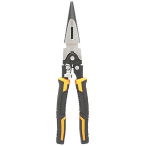 DeWalt Compound Action Long Nose Pliers 10" (255mm) 1 DeWalt Compound Action Long Nose Pliers 10" (255mm)